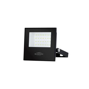 Imagem de Refletor Blumenau Led Play 30w Preto Bivolt Luz Verde