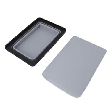 Imagem de Tábua de Corte Dobrável Com Design Dobrável para Camping Ao Ar Livre e Viajar PP e Material de Silicone Reutilizável Pia de Pia de Pia de Cesta de Tábua (Cinza)