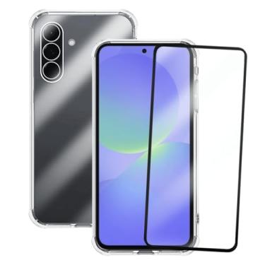 Imagem de Kit Capinha Capa Antiqueda Compatível com Samsung Galaxy A36 + Película de Vidro 3D