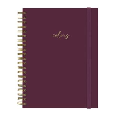 Imagem de Caderno Universitário Plus Solid Colors Marsala 10 Mat