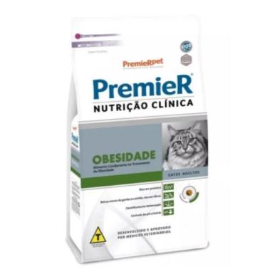 Imagem de Ração Premier Nutrição Clínica Obesidade P/ Gatos Ad. 1,5kg