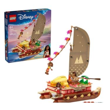 Imagem de LEGO Disney - Canoa de aventura da Moana 43270