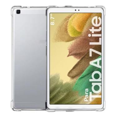 Imagem de Capa case capinha Silicone Tpu Para Tablet Samsung Galaxy Tab A7 Lite 8.7 polegadas SM-T220 T225 Premium Anti Impacto, Anti Shock - Alamo