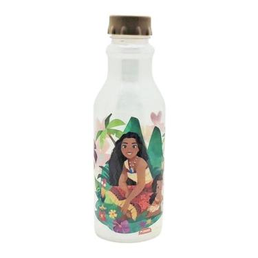 Imagem de Garrafinha de Água Infantil 500 ML Escolar Plasútil, Moana