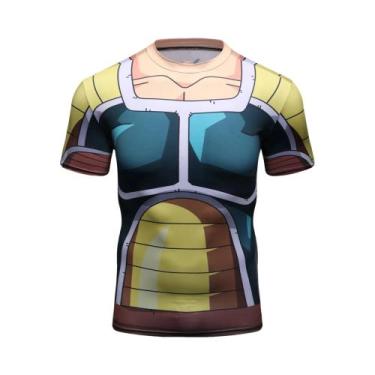 Imagem de Camiseta Masculina 3D Dragon Ball - Vegeta e Goku - Anime - Sublimação
