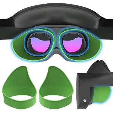 Imagem de Light Blocker Compatible for Meta Quest Pro, Lens Hood, Shading Cover with Meta Quest Pro.(Green)