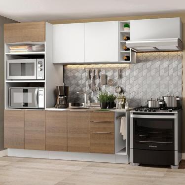 Imagem de Cozinha Completa Madesa Stella 290002 com Armário e Balcão