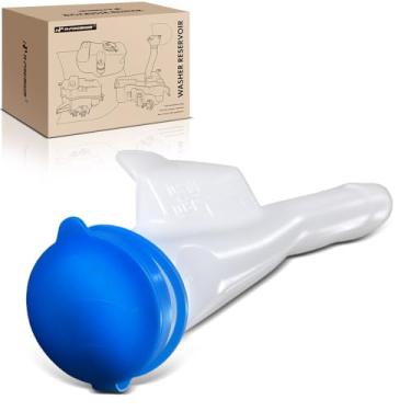 Imagem de A-Premium Conjunto de tanque de reservatório de lavador de para-brisa compatível com Honda HR-V HRV 2016-2022 - com tampa, pescoço de enchimento e tubo de enchimento de reservatório de fluido de