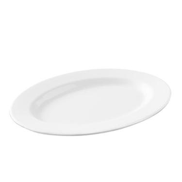Imagem de Travessa Oval Rasa Pasta 30 X 22cm Haus Concept Branco