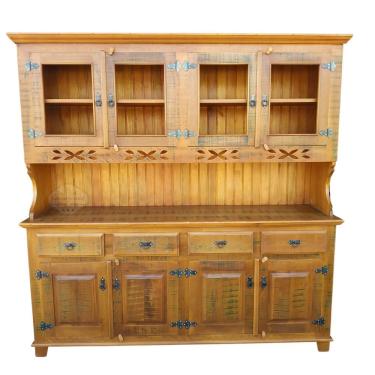 Imagem de Armário Farmácia Em Madeira Demolição Nobre 2m X 2m Com Pátina Sudeste Rústico