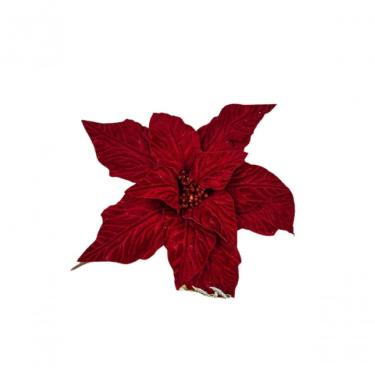 Imagem de Flor Natalina Vermelha 60Cm Fl235-Vm