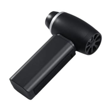 Imagem de IEUDNS Ventilador portátil, soprador de ar, secador de cabelo multifuncional para teclados externos e internos de computador, Preto