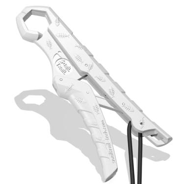 Imagem de SNAIL TRAIL Pegador de peixe flutuante profissional suporte de peixe ferramenta de aderência com cordão Lunker Tamers