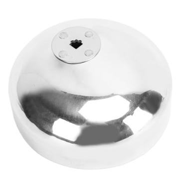 Imagem de Mbeysaq Protetor de espada de liga de alumínio Epee para treinamento e competição, prata, tamanho infantil 12 cm, acessório essencial para esgrima (versão infantil)