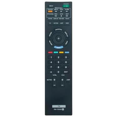 Imagem de Controle remoto de substituição RM-YD034 compatível com Sony Bravia TV KDL-32EX500 KDL-32EX501 KDL-32EX600 KDL-40EX500 DL-46EX500 KDL-46EX501 KDL-55EX501 KDL-40EX501 KDL-46EX600 KDL-60EX501 500 KDL