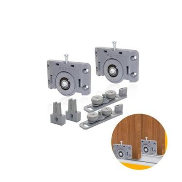 Imagem de Roldanas Para Porta de Correr Ro50 Com Guia Universal 4030 Rometal, RO