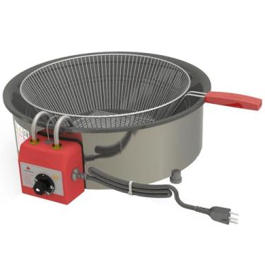 Imagem de Fritadeira Eletrica 9 Litros Tacho Fritador Pastel 110ou220 (110)
