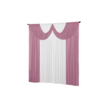 Imagem de Cortina Quarto E Sala Paris 3 Metros Malha Gel 3,00x2,80 - Dennis Conf