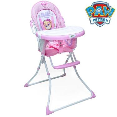 Imagem de Cadeirão de Alimentação Cadeira Refeição Alta Bebê Comer Patrulha Cani