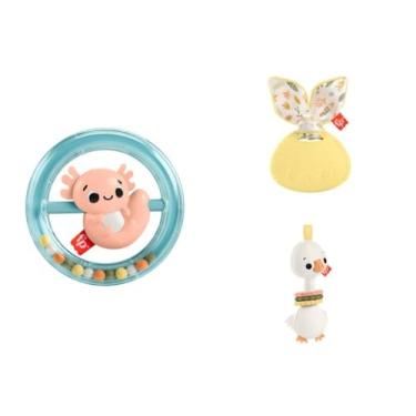 Imagem de Fisher-Price Baby Brinquedo para Bebês Mordedores e Chocalhos Sensimals para crianças a partir de 3 meses