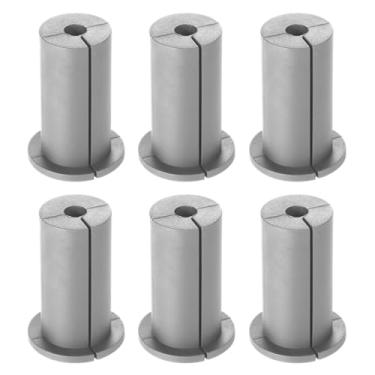 Imagem de Kit de roteamento de 6 cabos para Starlink, buchas de silicone para furo de parede de 2,5 cm, acessórios de montagem para cabo Ethernet Starlink (cinza)