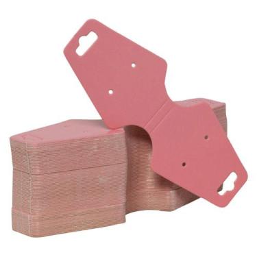 Imagem de 500 Cartelas Tags De Biju Brincos E Pulseiras Expositor - Sonar, ROSÊ