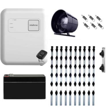 Imagem de Kit Cerca Elétrica Intelbras 85 Metros 4 Cantos Big Haste - Geral