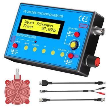 Imagem de Gerador de sinal Seesii 1Hz-500kHz DDS com ressonador Schumann