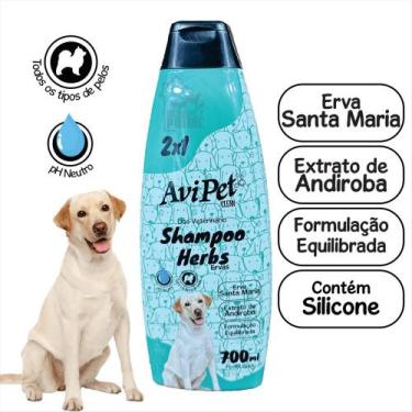 Imagem de Shampoo Ervas + Sta Maria Cães 700ml Avipet