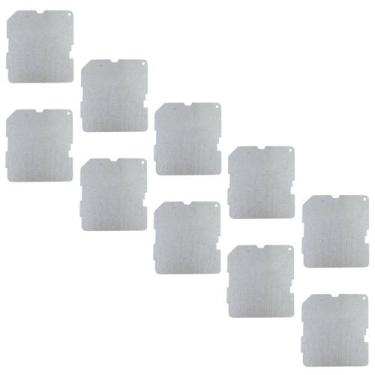 Imagem de Kit 10 Placa De Mica Microondas Brastemp BM146 BMA30 BMS35