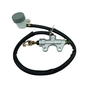 Imagem de M MATI Cilindro mestre de freio de pé traseiro 5TG-2580E-20-00 para Yamaha Raptor 125 250 YFM125 YFZ450 2006-2009 2012-2013 YFZ450X 2008