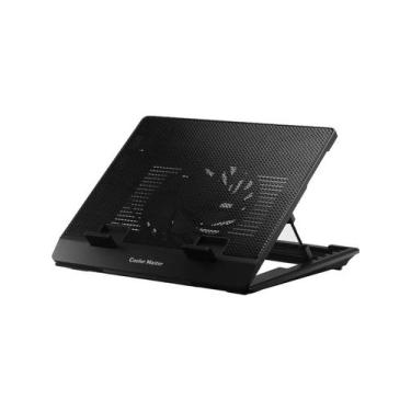 Imagem de Base Para Notebook 15,6 " Ergostand Lite Preta - 1 Fan 160mm - R9-nbs-