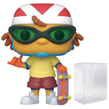 Imagem de POP TV: Nick Rewind - Rocket Power, boneco de vinil Otto Rocket Funko (incluído com capa protetora de caixa compatível), multicolorido, 9,5 cm