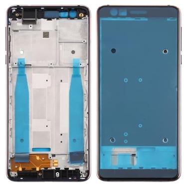 Imagem de HONGYAN Peças de substituição de telefone celular Placa de moldura de estrutura LCD da casa frontal para Nokia 3.1 TA-1049 TA-1057 TA-1063 TA-1070 Acessórios telefônicos