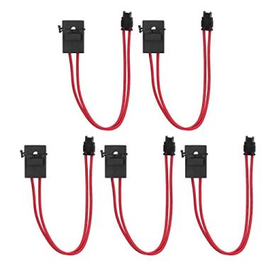 Imagem de YWBL-WH Connector de Porta -carros do Veículo Mini para Atm 20a 16awg Com 5, Extensão de Fio para Serviço Pesado (ACD ângulo plano 10,9 mm)