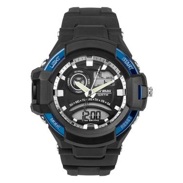 Imagem de Relógio Mormaii Masculino Action Preto - Mo19501-8a