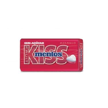 Imagem de Bala Kiss Morango Mentos 35g