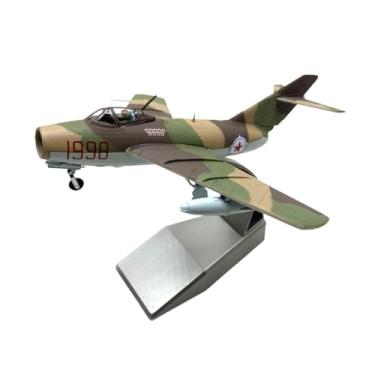 Imagem de simhoa 1/72 Avião de Caça Simulado Coleções Decorações Exibição Brinquedo a Jato Modelo de Caça de Metal para Cafés Prateleira Sala de Estar