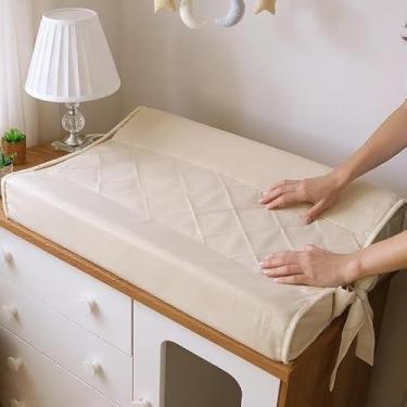 Imagem de Trocador Anatômico De Cômoda Luxo Palha Plastificado