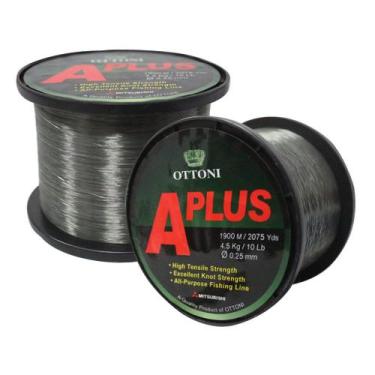 Imagem de Linha Pesca Ottoni Aplus 0,25mm 10lb 4,5k 1900m - Gici Adventure