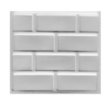 Imagem de Formas de Gesso e Cimento 3d Modelo Tijolo Liso 28x28cm