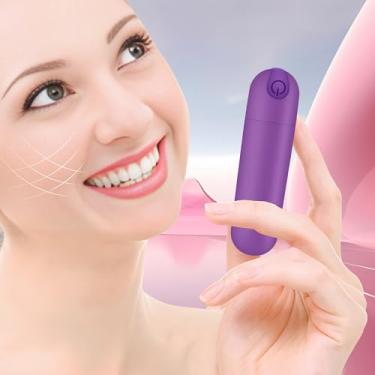 Imagem de Massageador muscular de mão - várias velocidades e modos - Massageador de pescoço e costas (roxo)