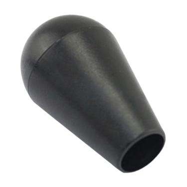 Imagem de Colaxi Acessórios resistentes em forma oval do acessório do jogo do controle da precisão do tampão do joystick da bola do joystick, Preto