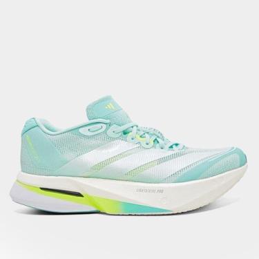 Imagem de Tênis Adidas Adizero Boston 13 Feminino, Azul turquesa, 37