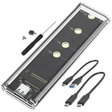 Imagem de Case Para SSD M.2 Externo Tipo C/usb 3.0 Para Nvme Transparente F3 Cs-adpt-ngff/NVME