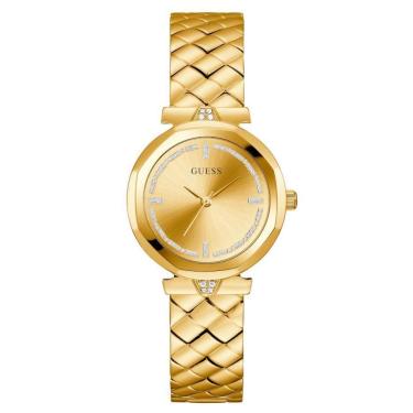 Imagem de Relógio Guess Feminino Dourado Gw0613L2