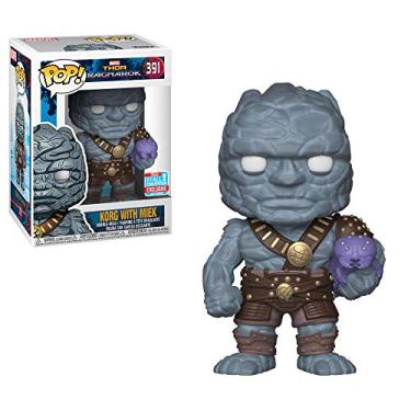 Imagem de Funko Pop Thor Ragnarok 391 Korg with Miek Exclusive