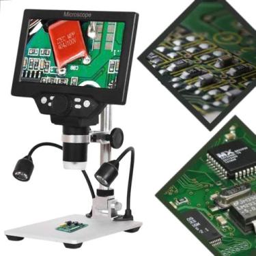Imagem de Mustool G1200 Microscópio Digital 12mp 7 Polegadas 1200x - BLUTU