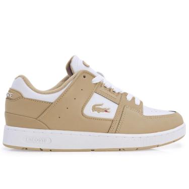 Imagem de Tênis Lacoste Court Cage Bege e Branco-43