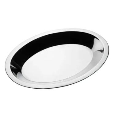 Imagem de Travessa Oval Funda Inox Baccani 20 Cm